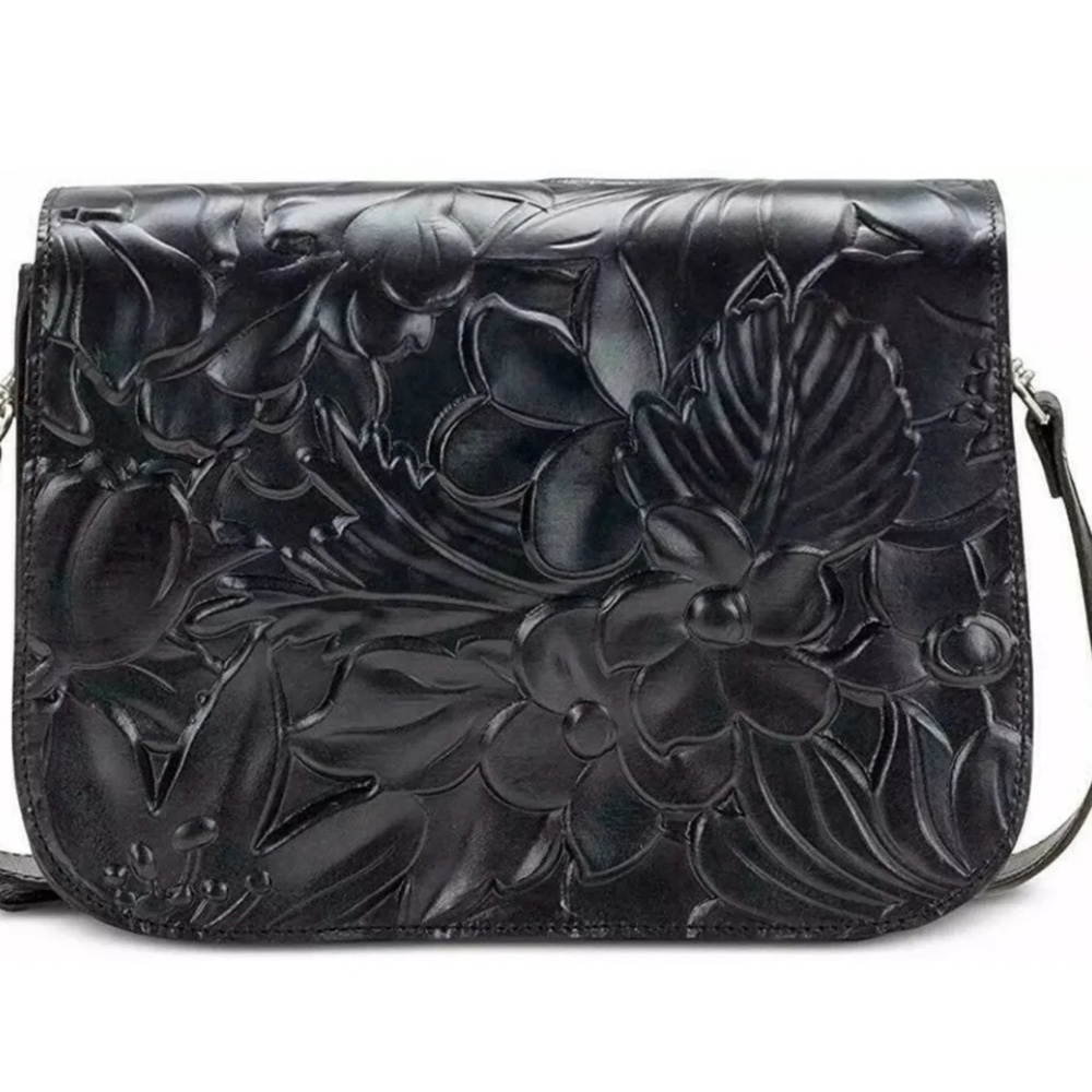 Patricia Nash Floral DeBoss Messenger Bag NWT